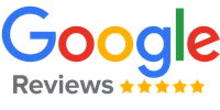 Un logo Google avec cinq étoiles dessus