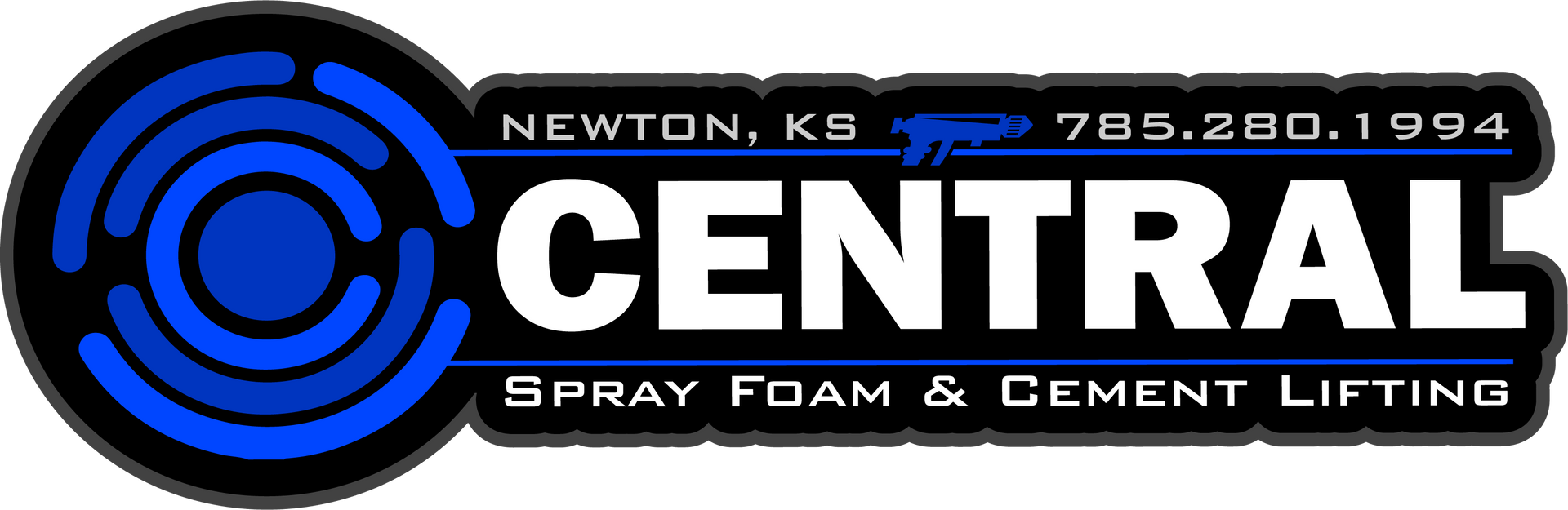 Central spray foam