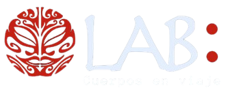 Un logotipo rojo y blanco con la palabra lab en él.