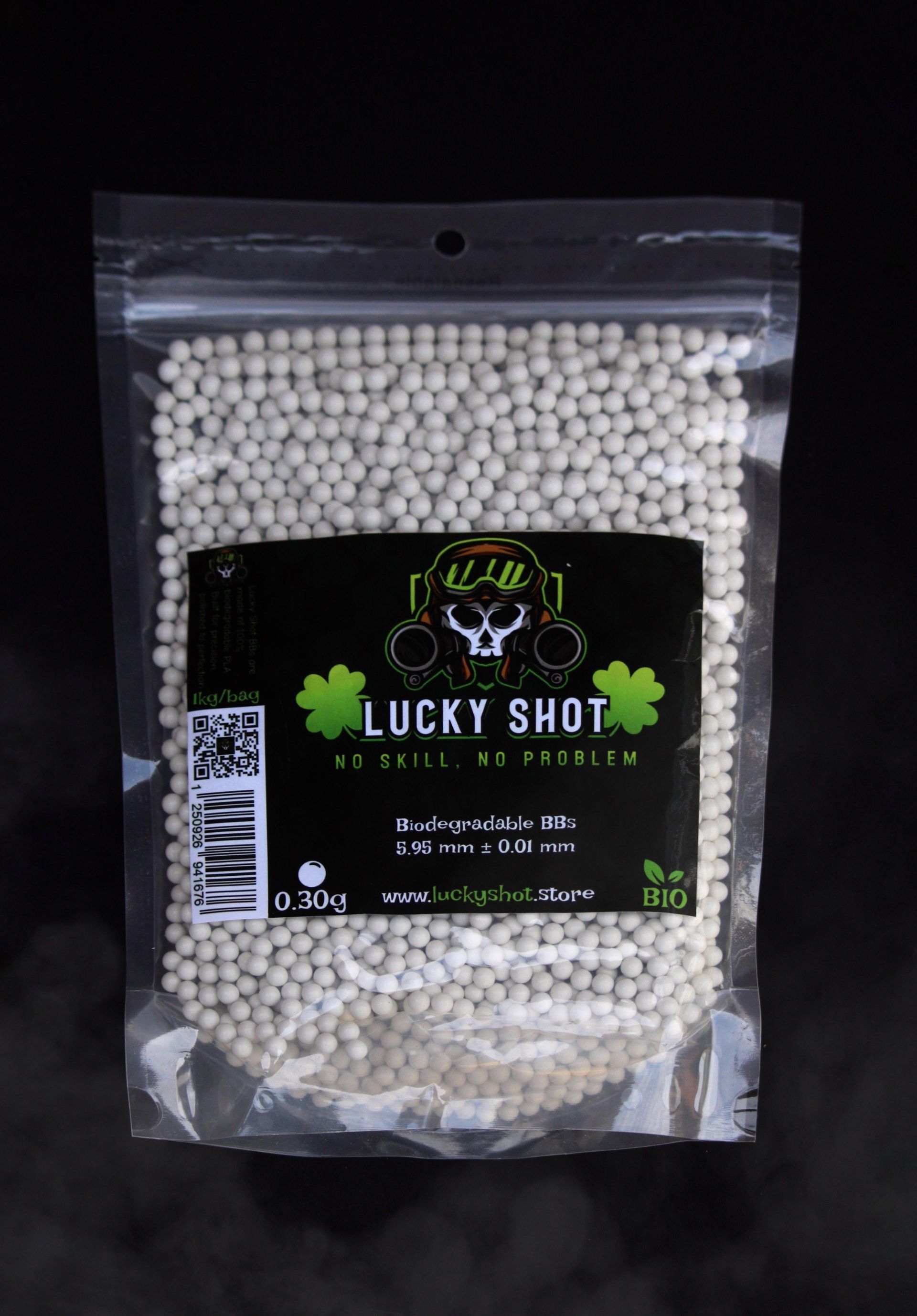 Lucky Shot 0.30g Bio BBs 1 Kilo Bag
