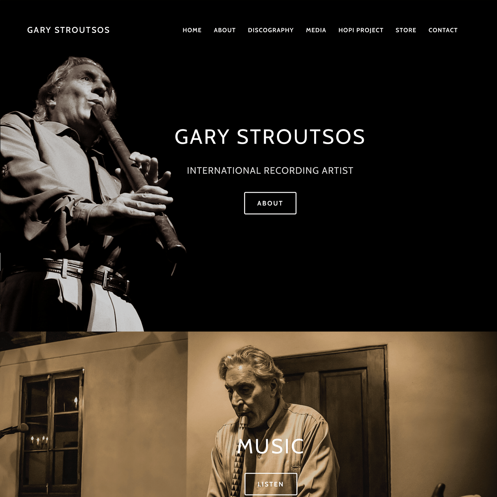 Gary Stroutsos website