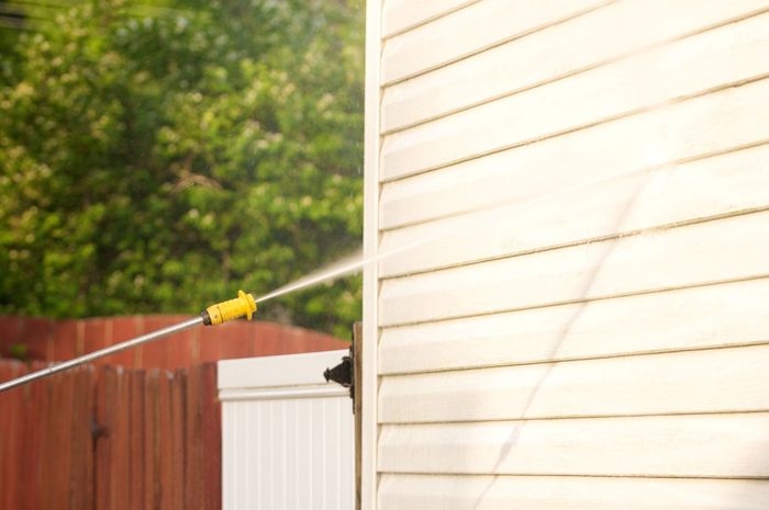 House Pressure Washing  — Schenectady, NY — Paige's Janitorial Cleaning Service and Floor Care