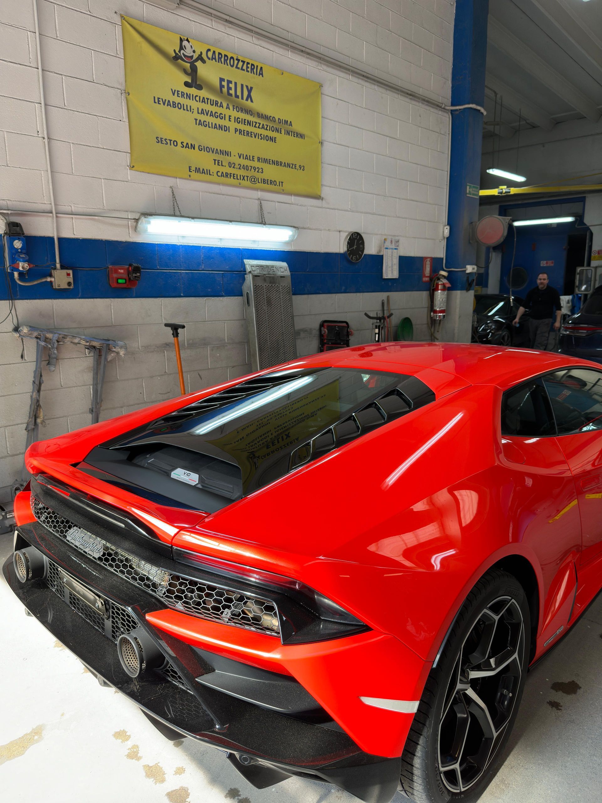 Lamboraghini Verniciatura