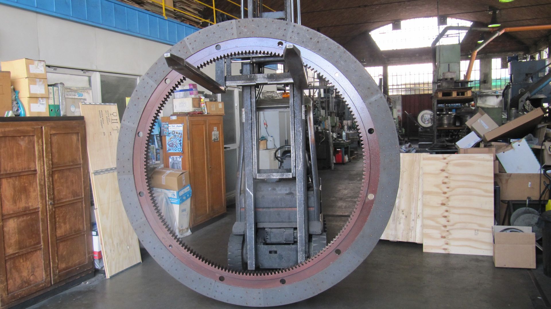 componente metallica per la produzione di freni industriali