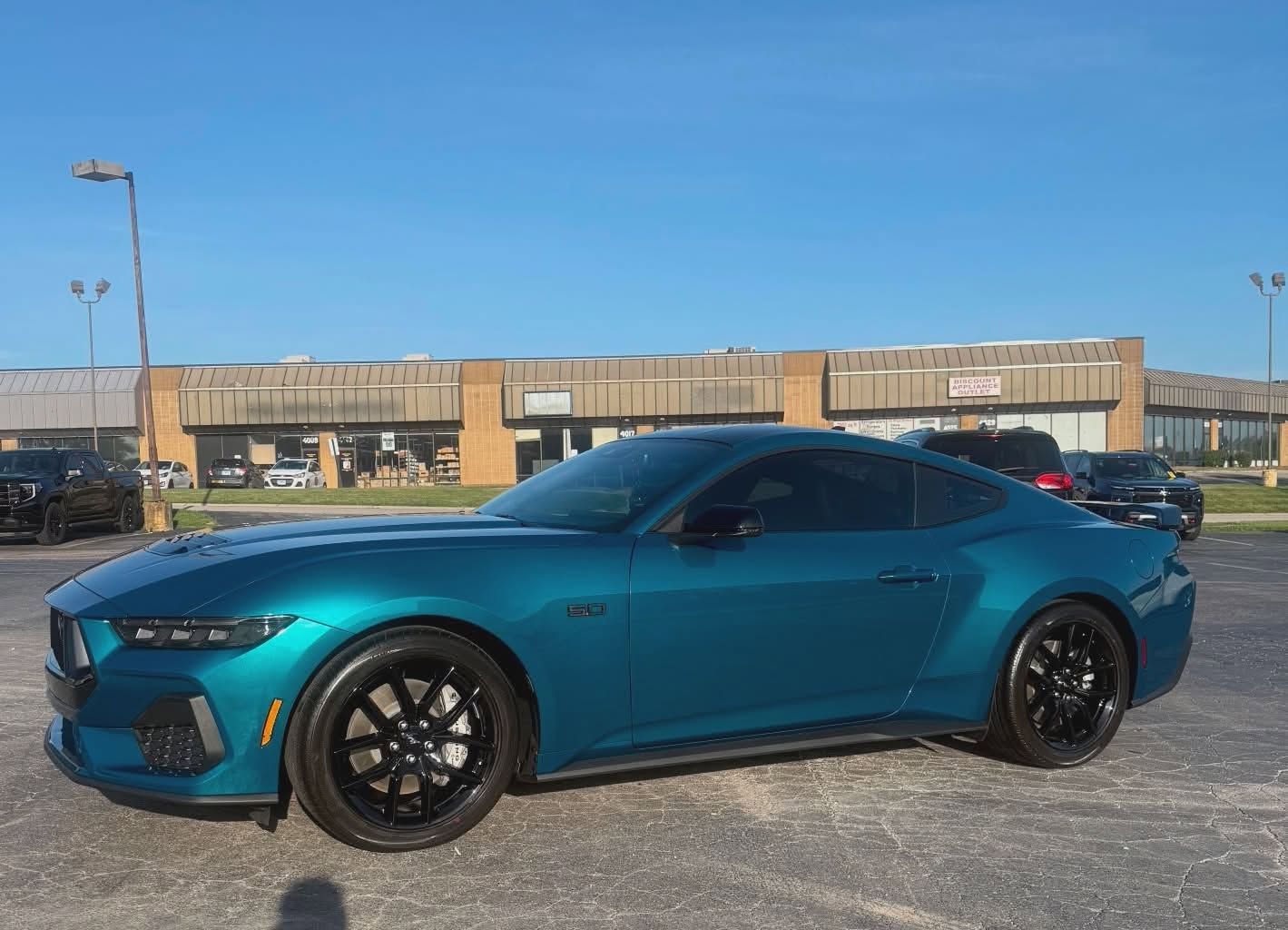 mustang paint protection