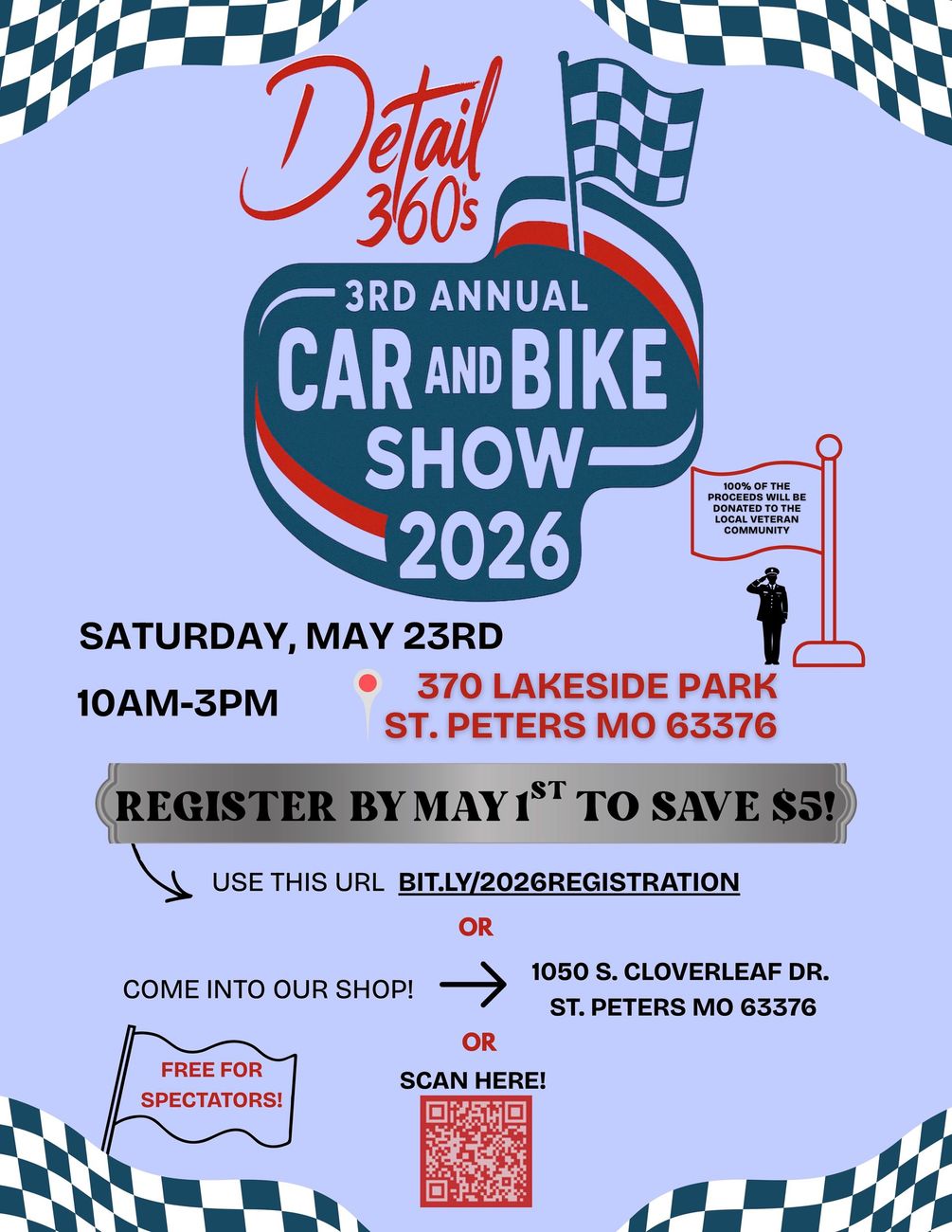 Car and Bike Show flyer