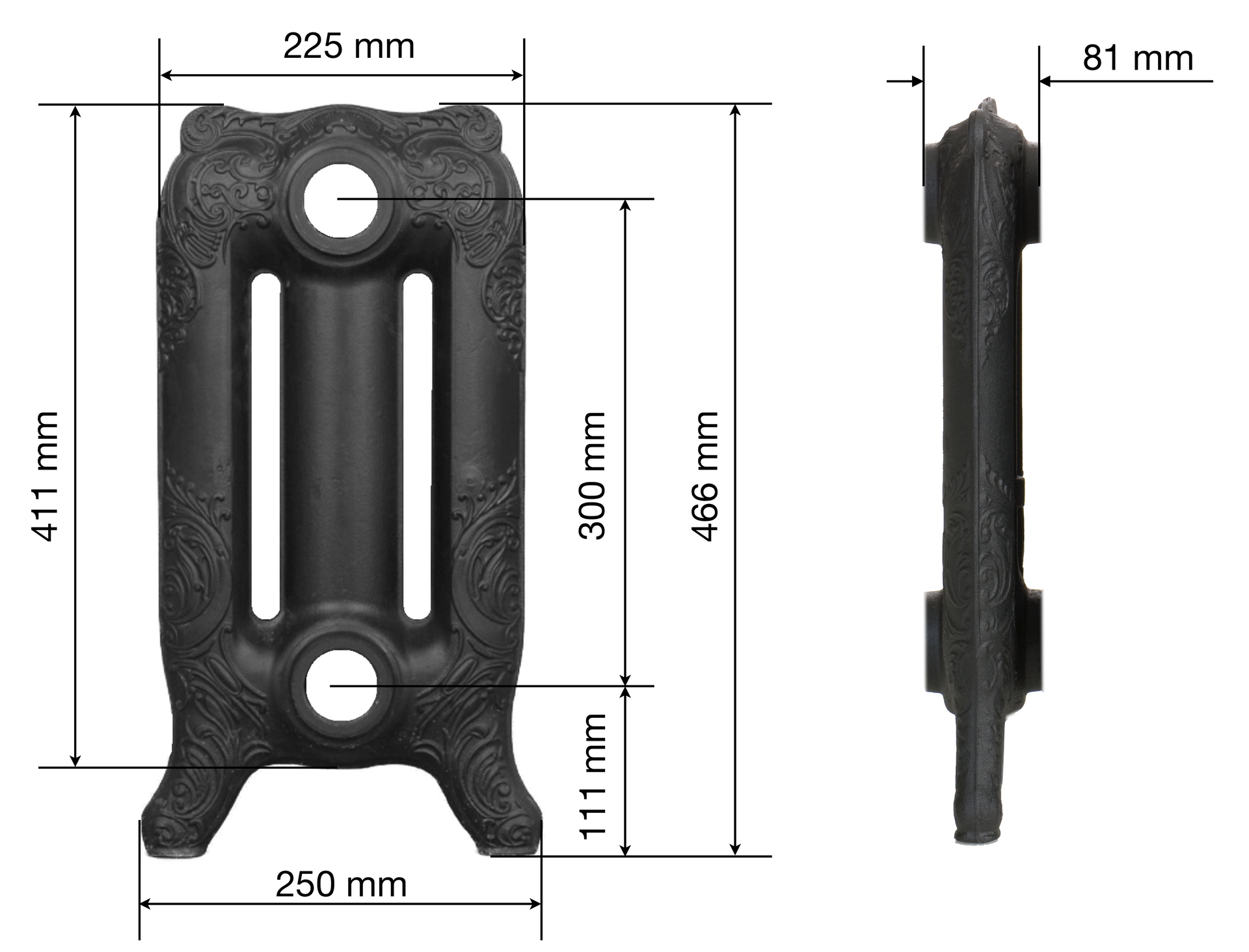 Abmessungen Apollo 350