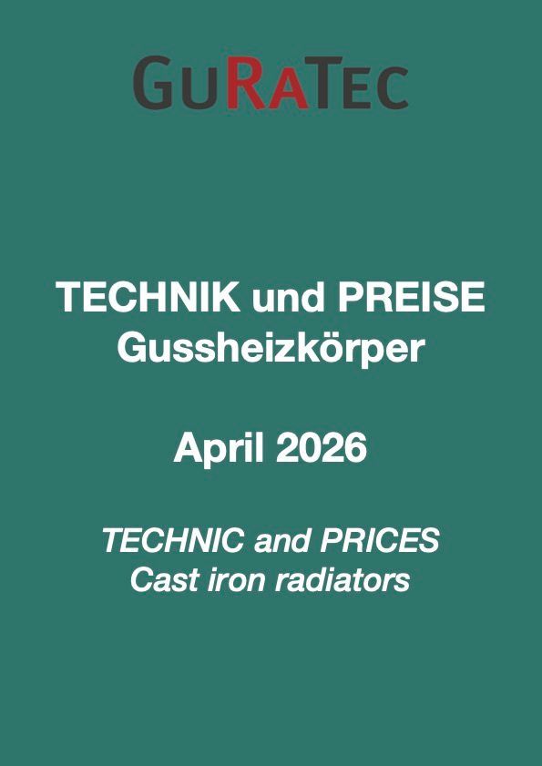 Preisliste  Gussheizkörper