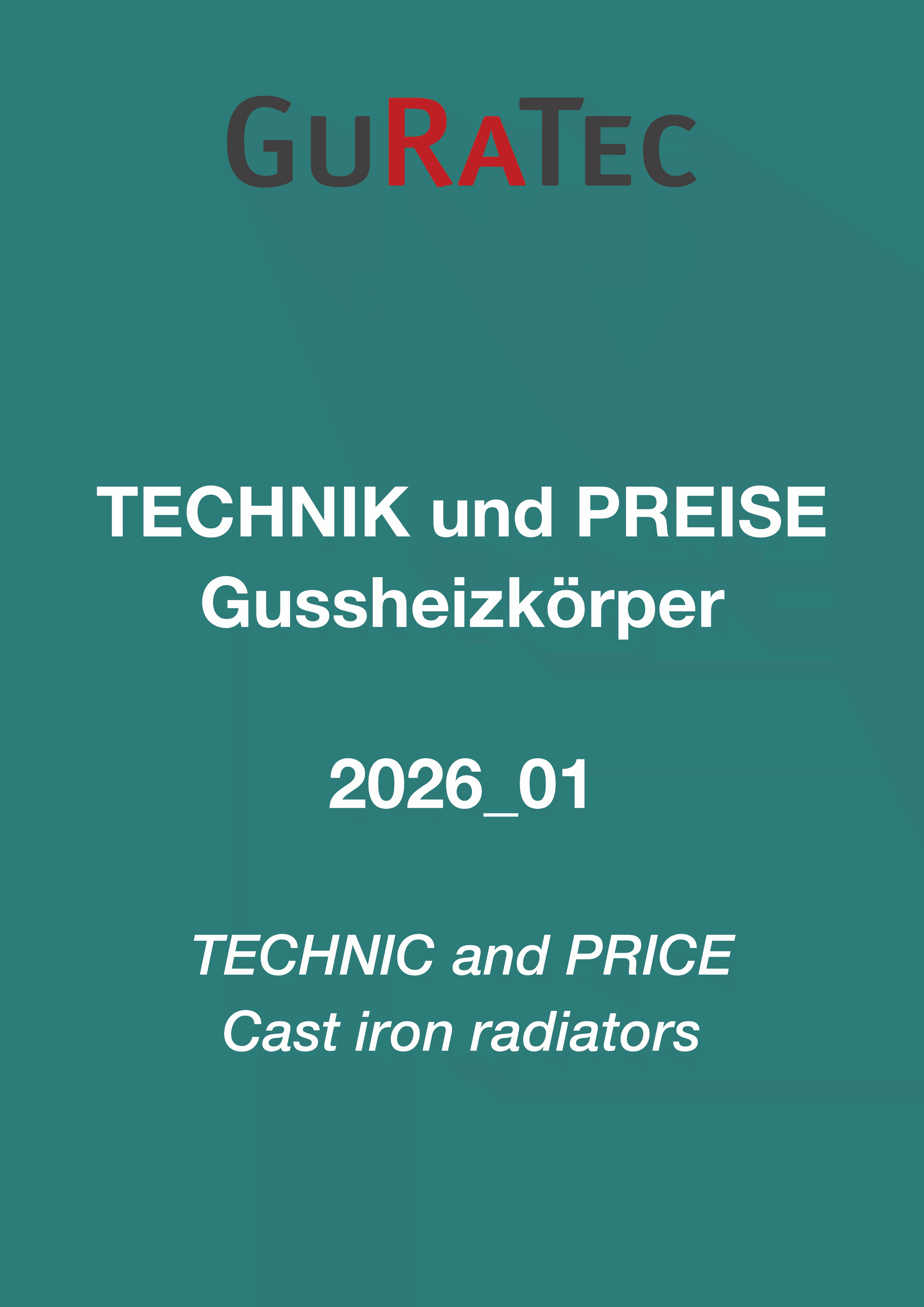 Preisliste  Gussheizkörper