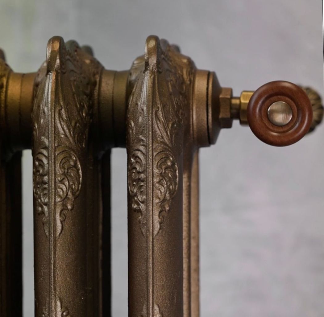 Gussheizkörper FORTUNA in modernem Flur