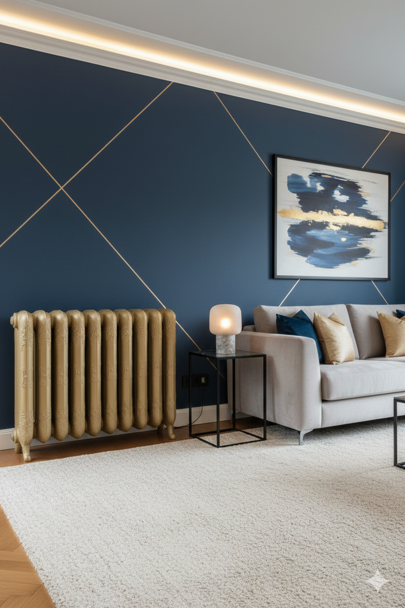 Gussheizkörper Vesta im Wohnraum