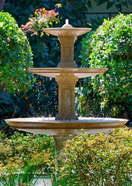 Fountain in Garden
