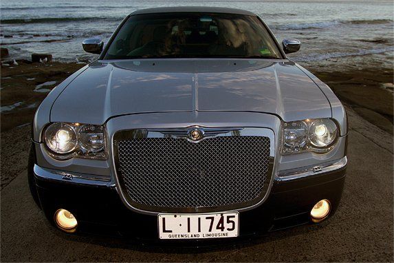A Silver Car With a License Plate That Says L 111745 — Superstretch300 Limousines in Sunshine Coast, QLD