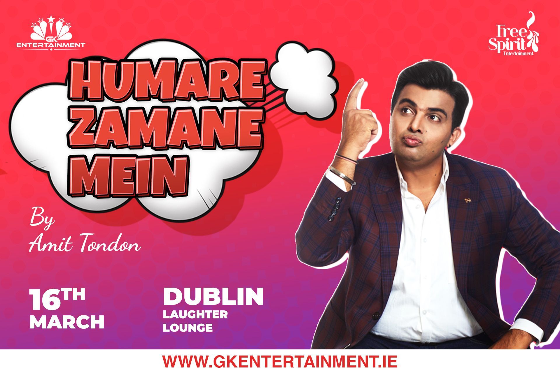 Amit Tandon Live in Dublin with his new stand up show Humare Zamane Mein