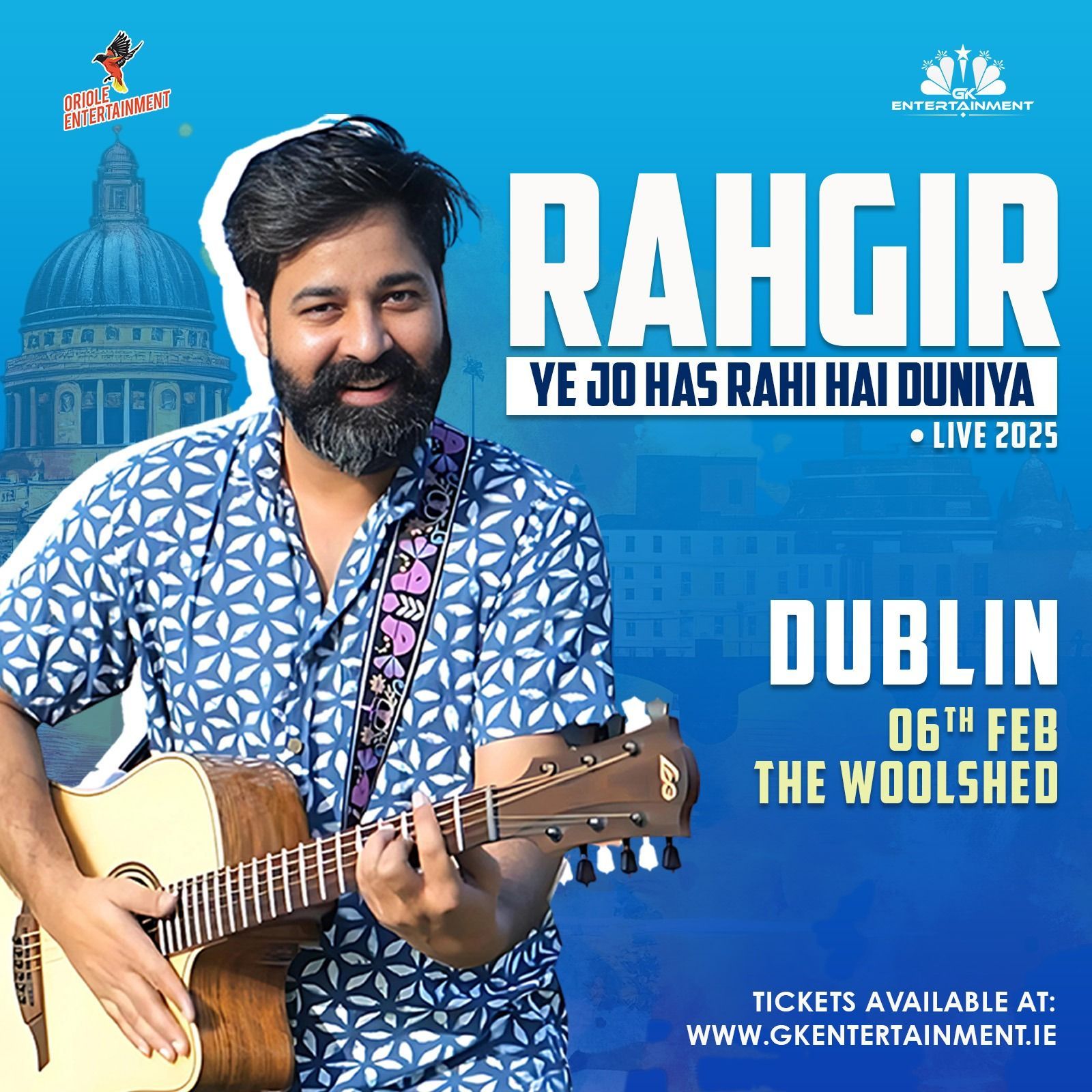 Rahgir Live in Dublin, Ye jo Hans Rahi hai Duniya Show, Dublin, Ireland, GK Entertainment