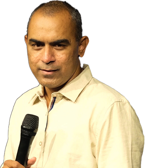 Rajasekhar Mamidanna English stand-up comedy show in Dublin on September 9, presented by GK Entertainment.