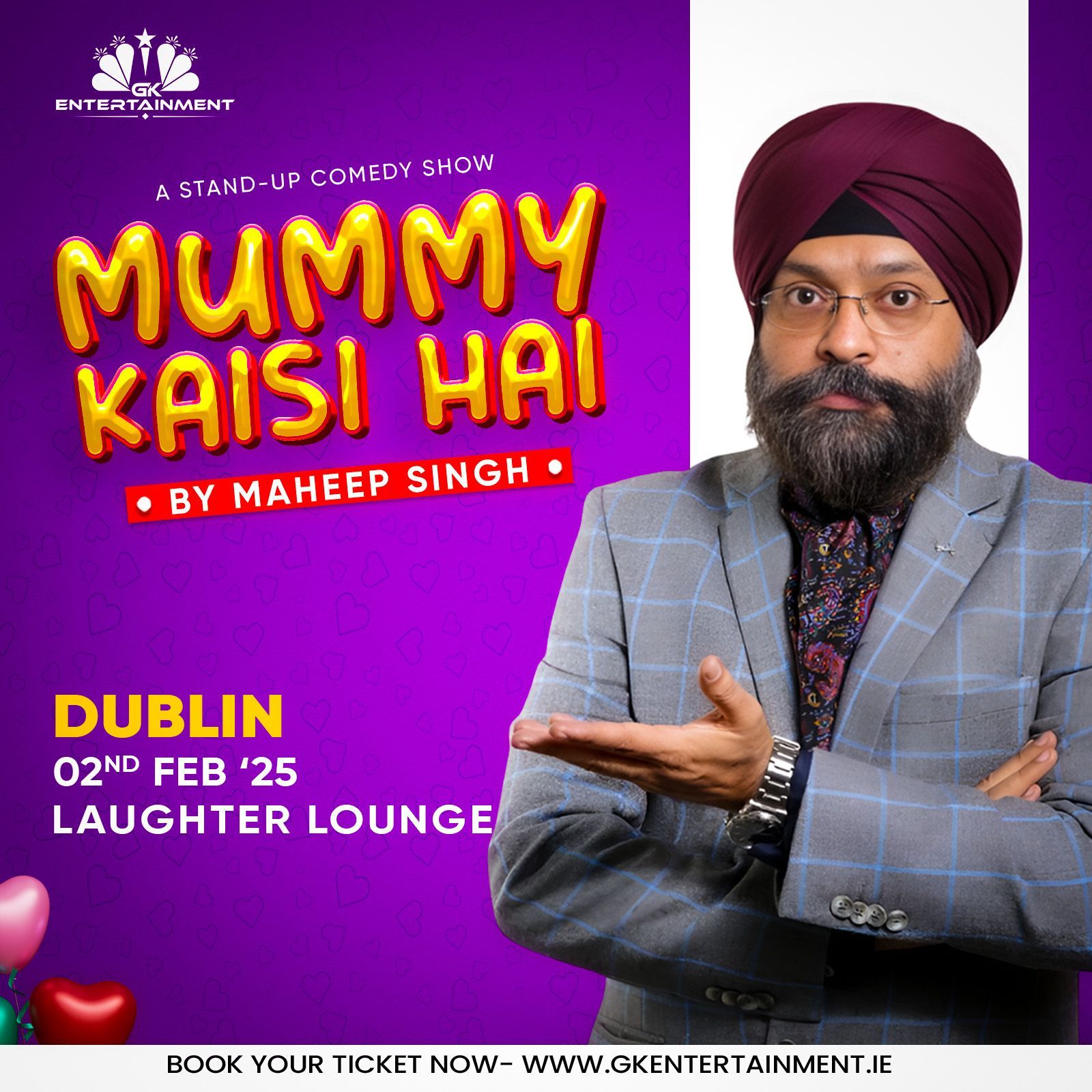 Mummy Kaisi Hai by Maheep Singh Live in Dublin 