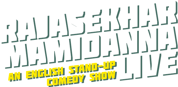 Rajasekhar Mamidanna English stand-up comedy show in Dublin on September 9, presented by GK Entertainment.