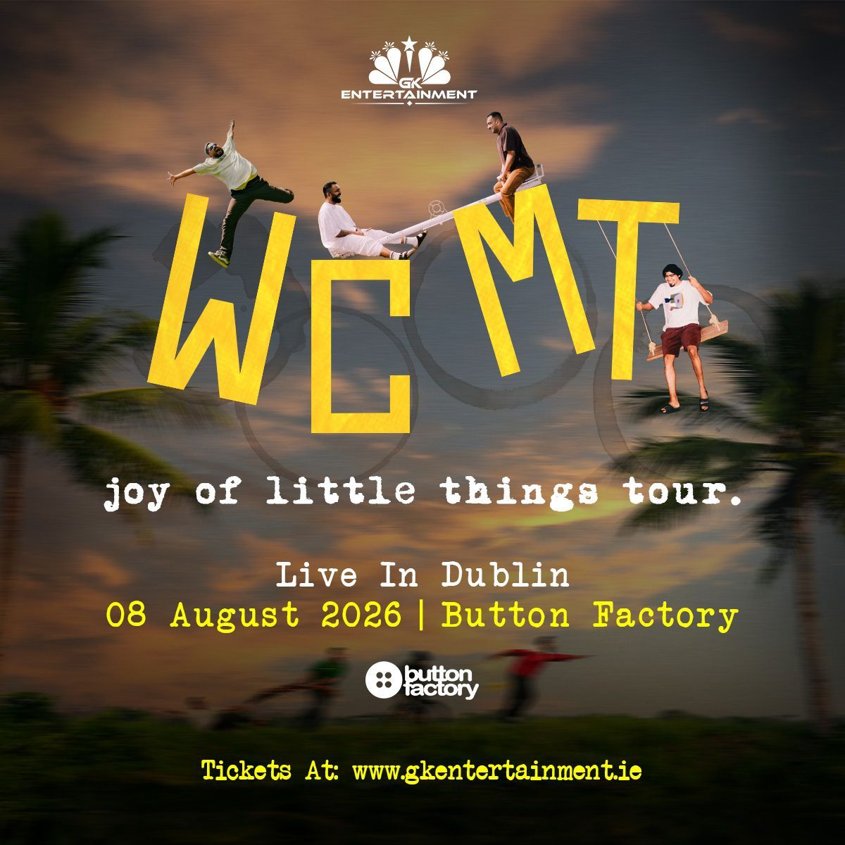 ✨ Experience When Chai Met Toast – Joy of Little Things live in Dublin on 8 Aug 2026 at Button Facto