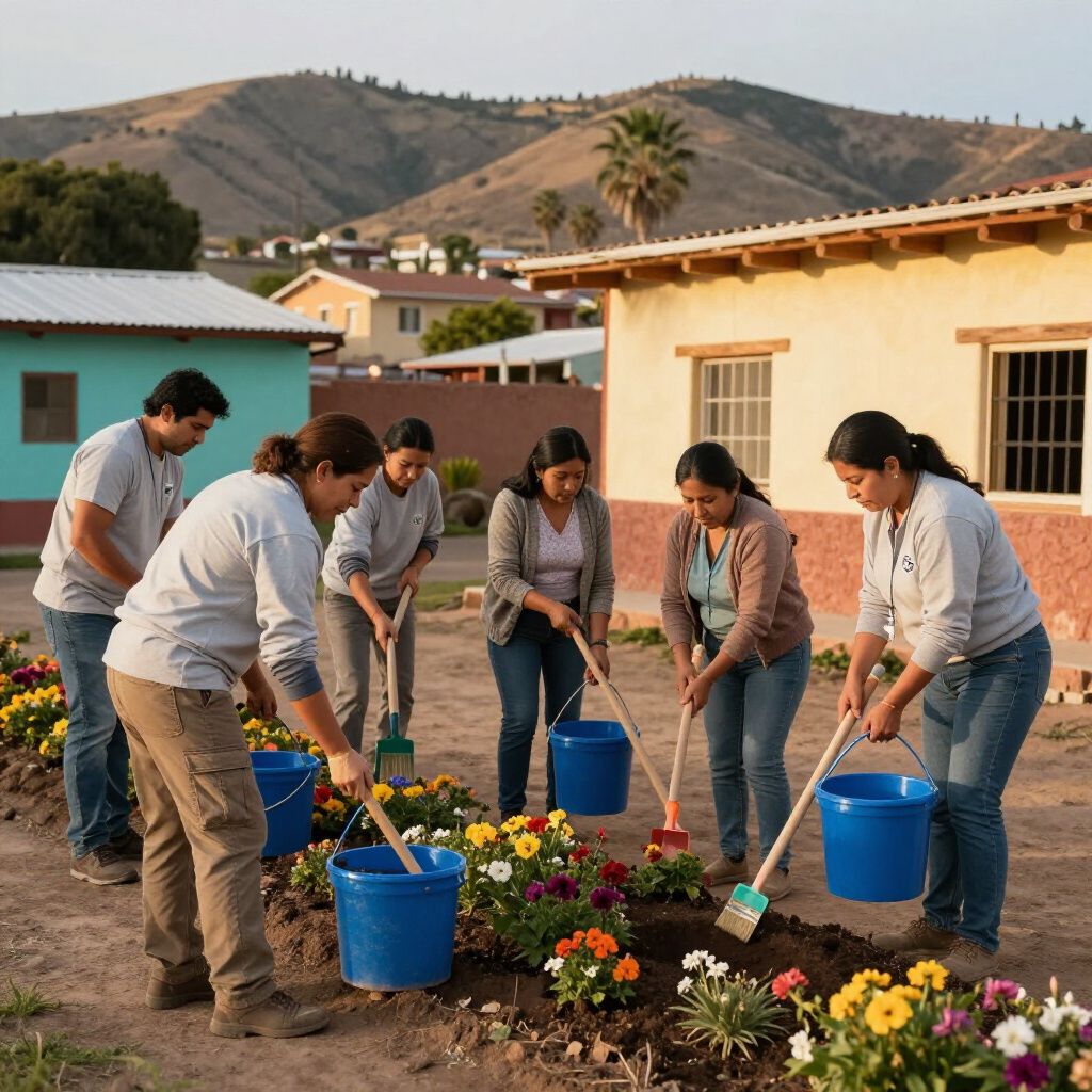 workers digging