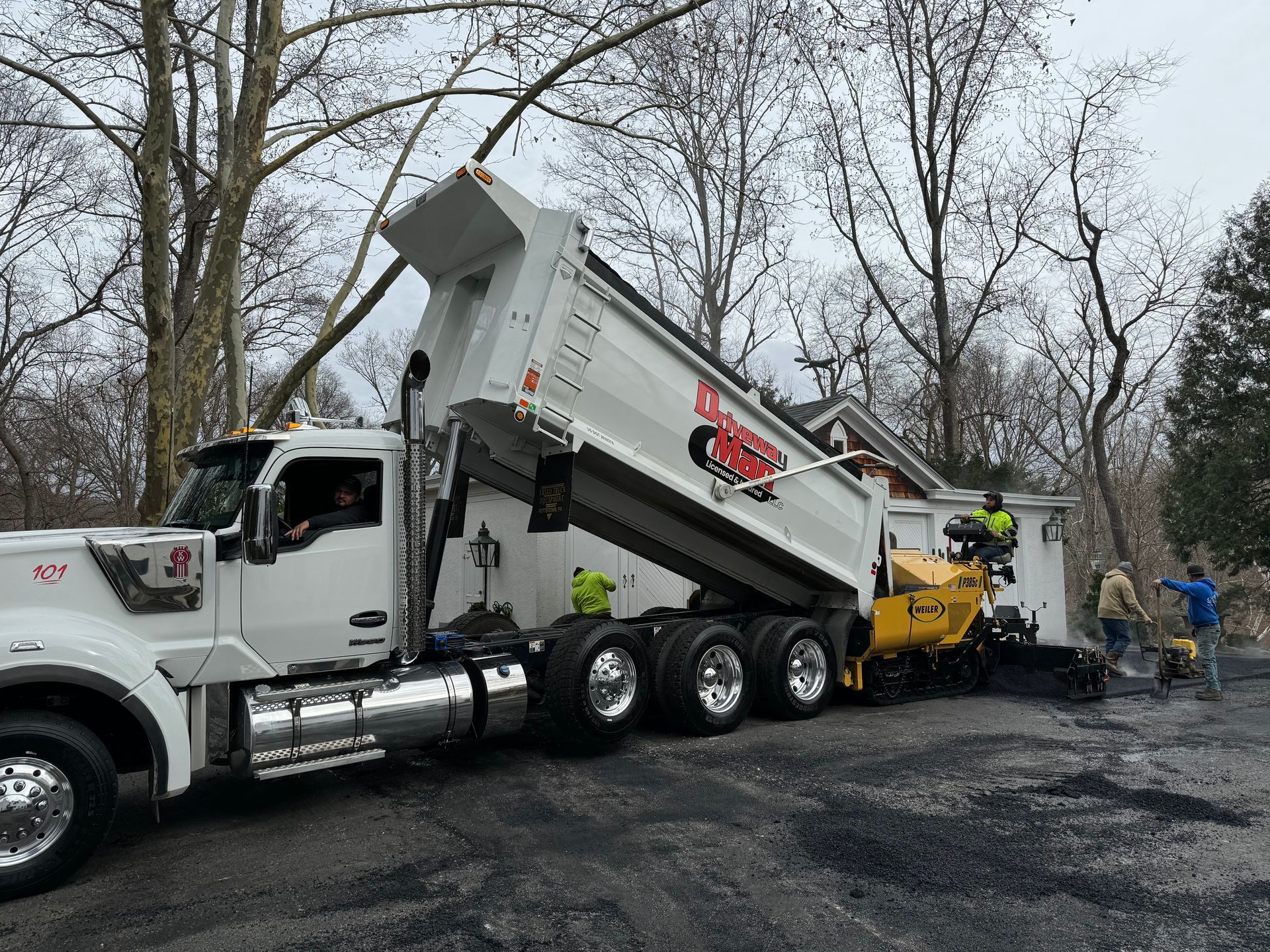 Driveway Man Truck — Wilmington, DE — Driveway Man LLC
