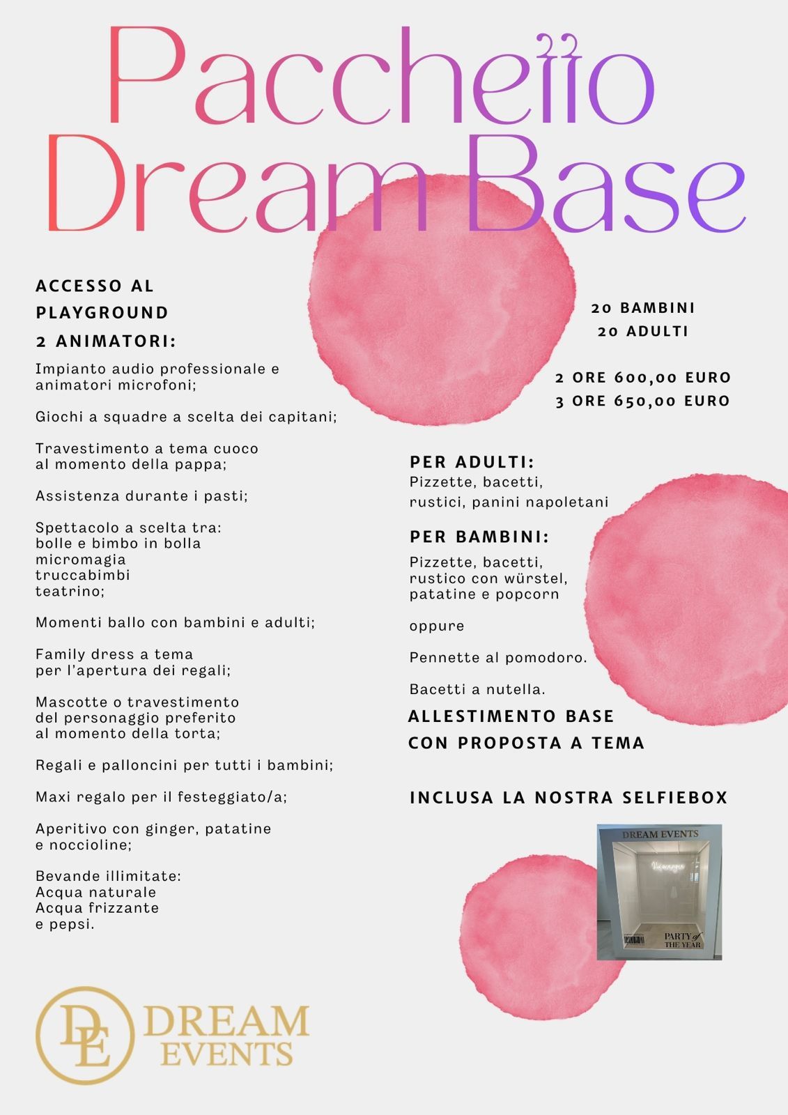 Un volantino intitolato 