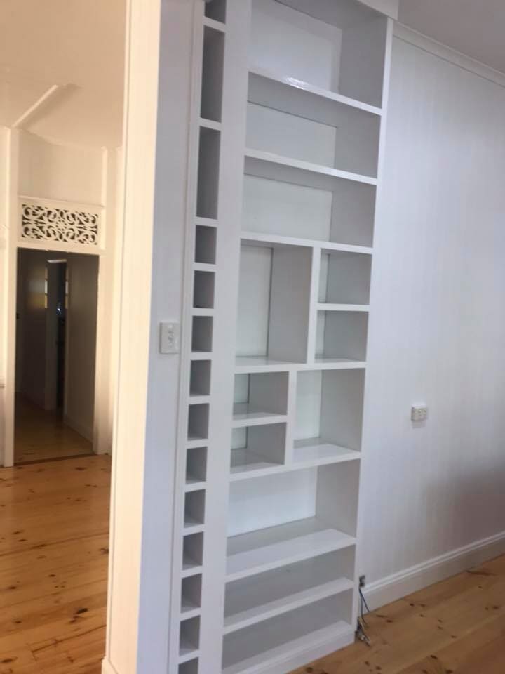 Wardrobe & Shelving - Interior in Wall Paint Inside The Office - Painting in Toowoomba, QLD