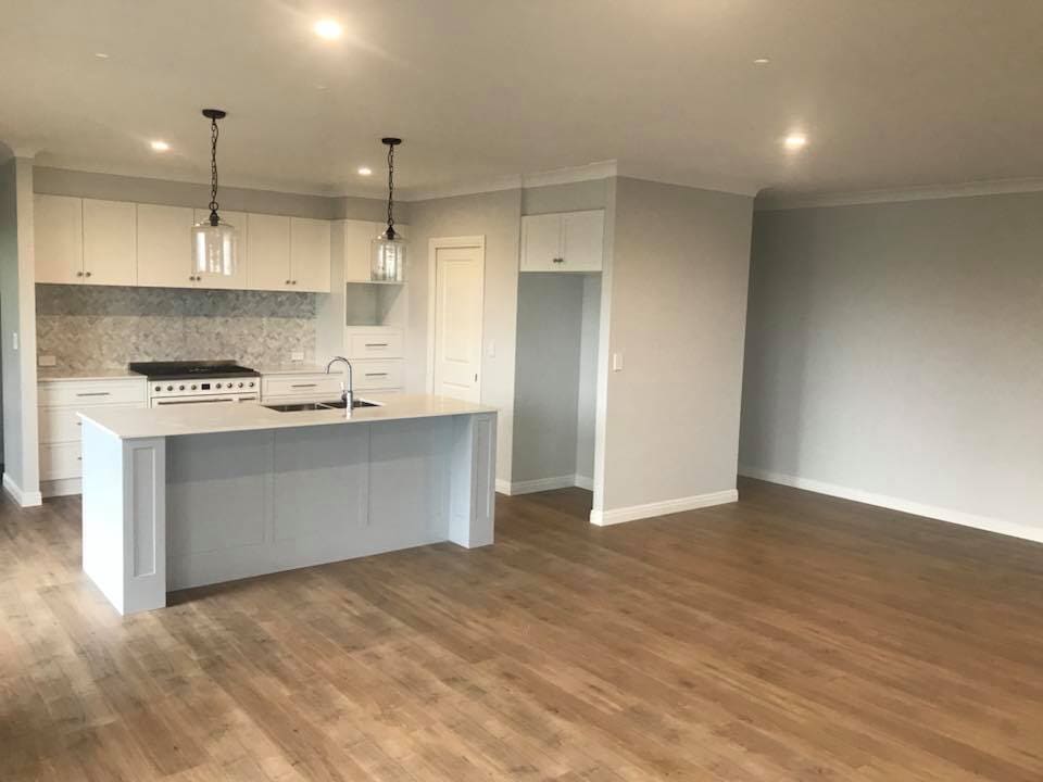 finished interior painting