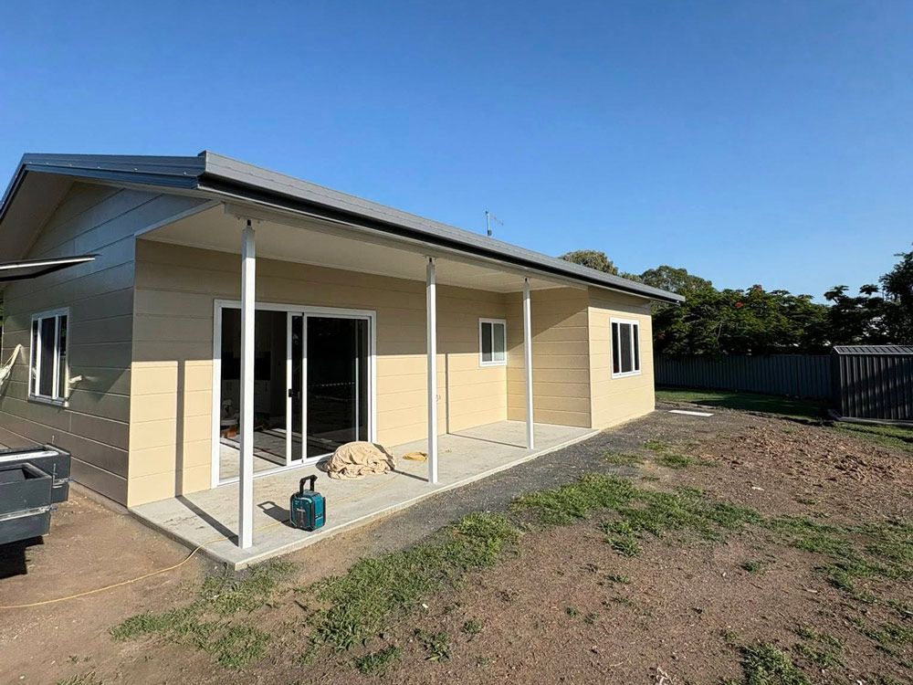 Residential House After RepaintingLearn how often home repainting is needed in To in A Sunny Weather