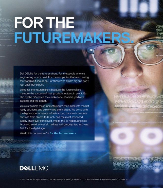 Dell For The Futuremakers Ad