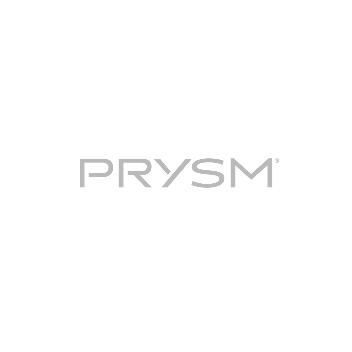The logo for prysm is on a white background.