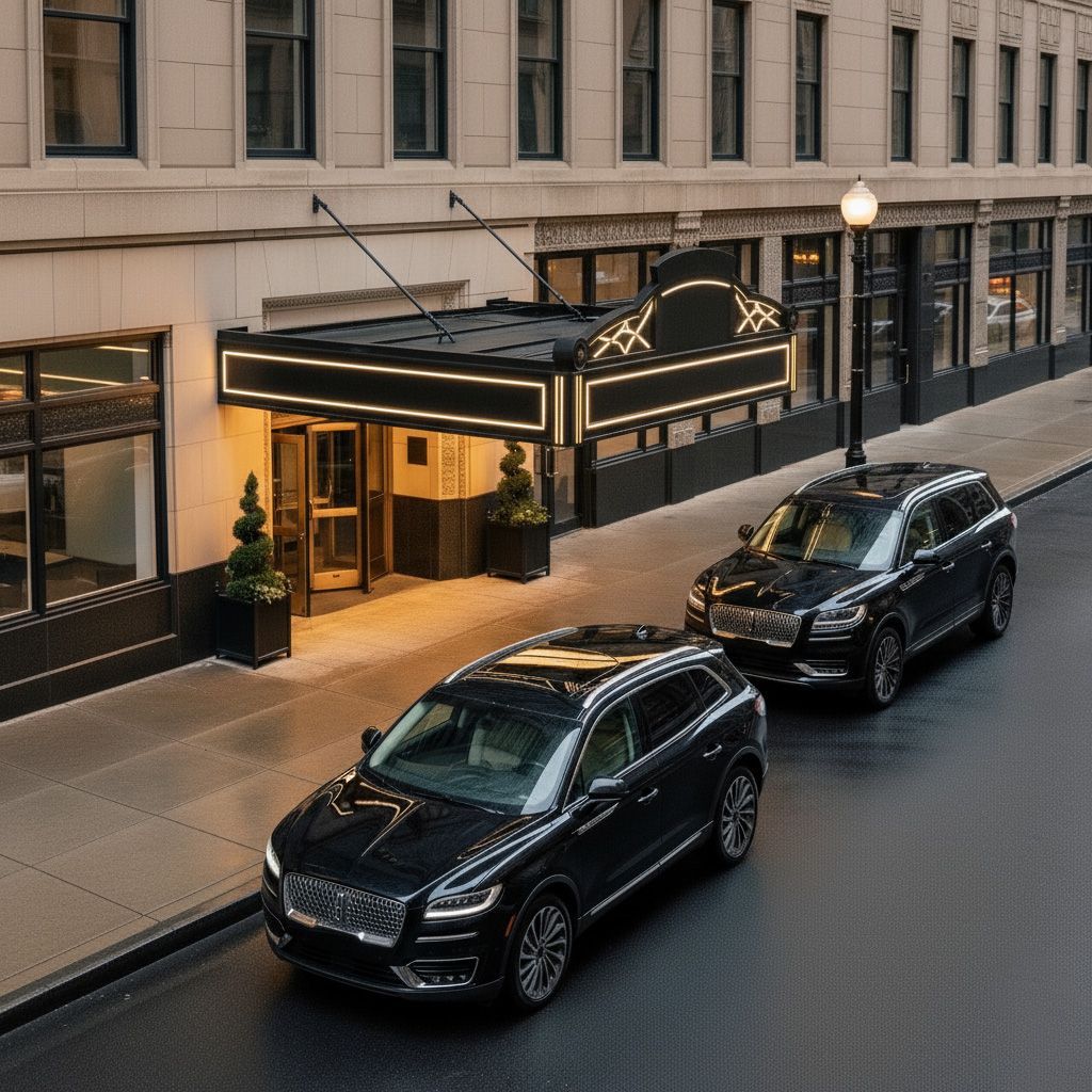 Chauffeur Driven Transportation Chicago Black SUV Service