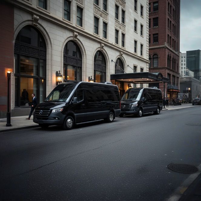 Luxury Executive Chauffeur Driven Sprinter Vans Chicago IL