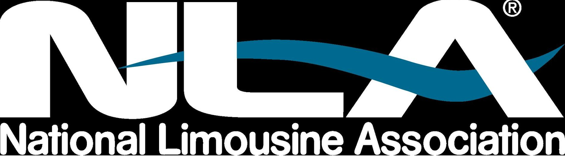 Logo of the National Limousine Association: white 
