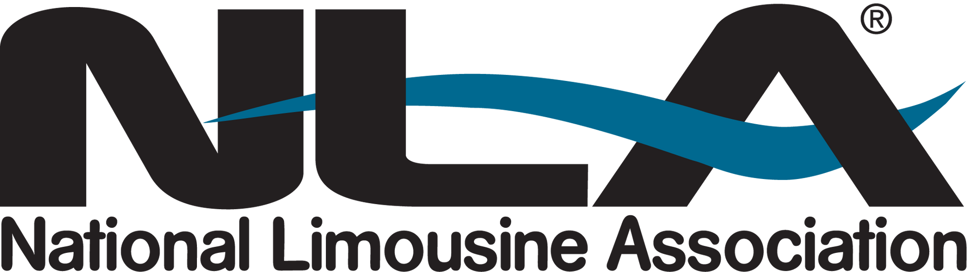 National Limousine Association logo in black 