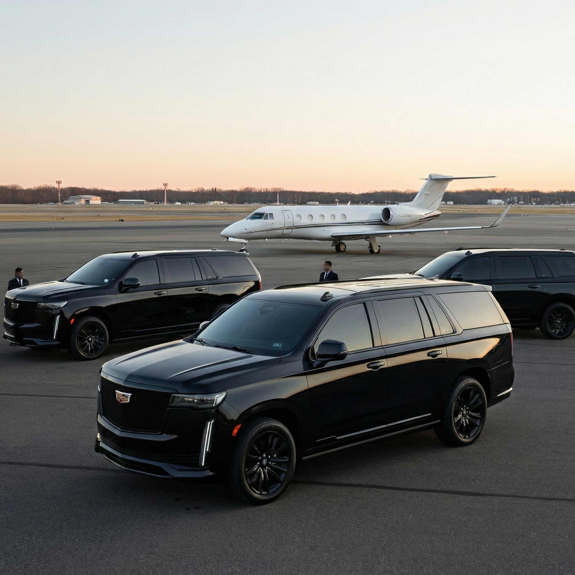 FBO Private Airport VIP Black Car Chauffeured Service Chicago Illinois