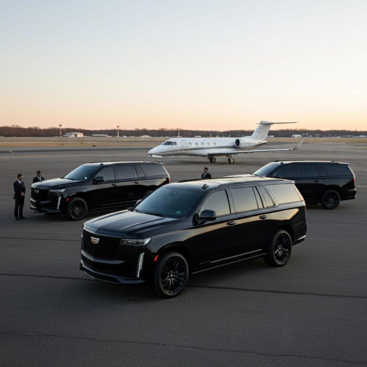 FBO Private Airport VIP Black Car Chauffeured Service Chicago Illinois