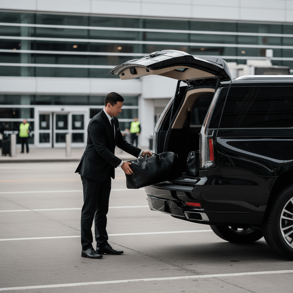 Airport Chauffeur Chicago O'Hare and Midway Private Black Car and SUV