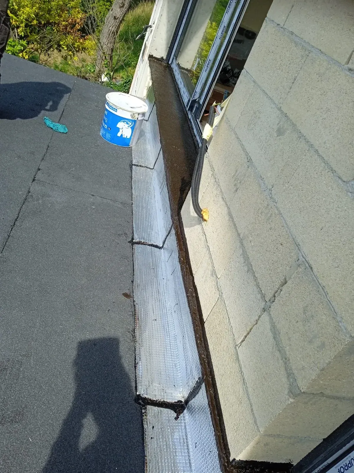 Chantier toiture terrasse Paris 18