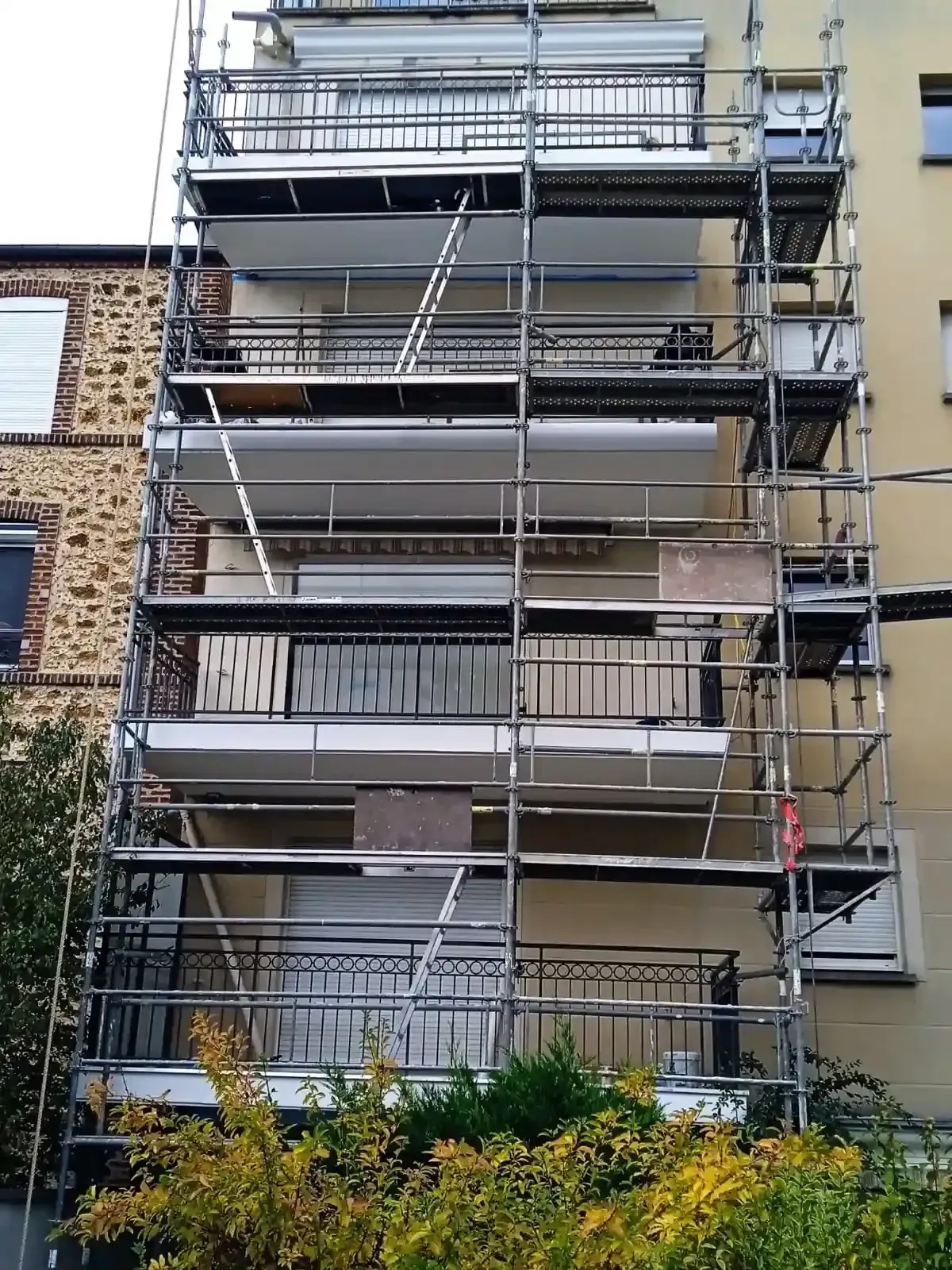 correction de pente vers naissance EP – Paris 11e