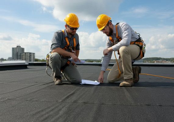 Vérification des écoulements, finitions. Dossier photo remis à la fin.