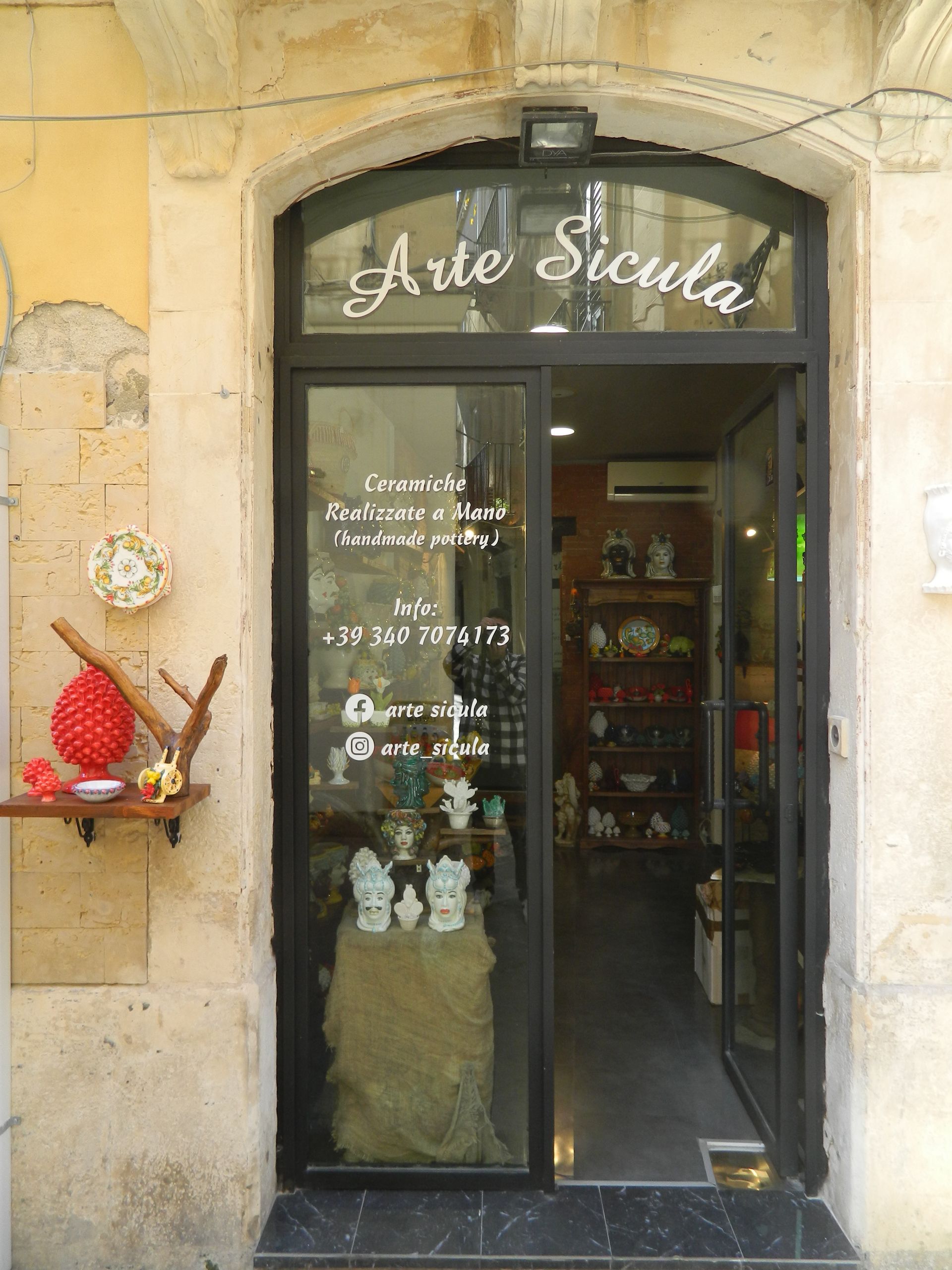 Arte Sicula, negozio