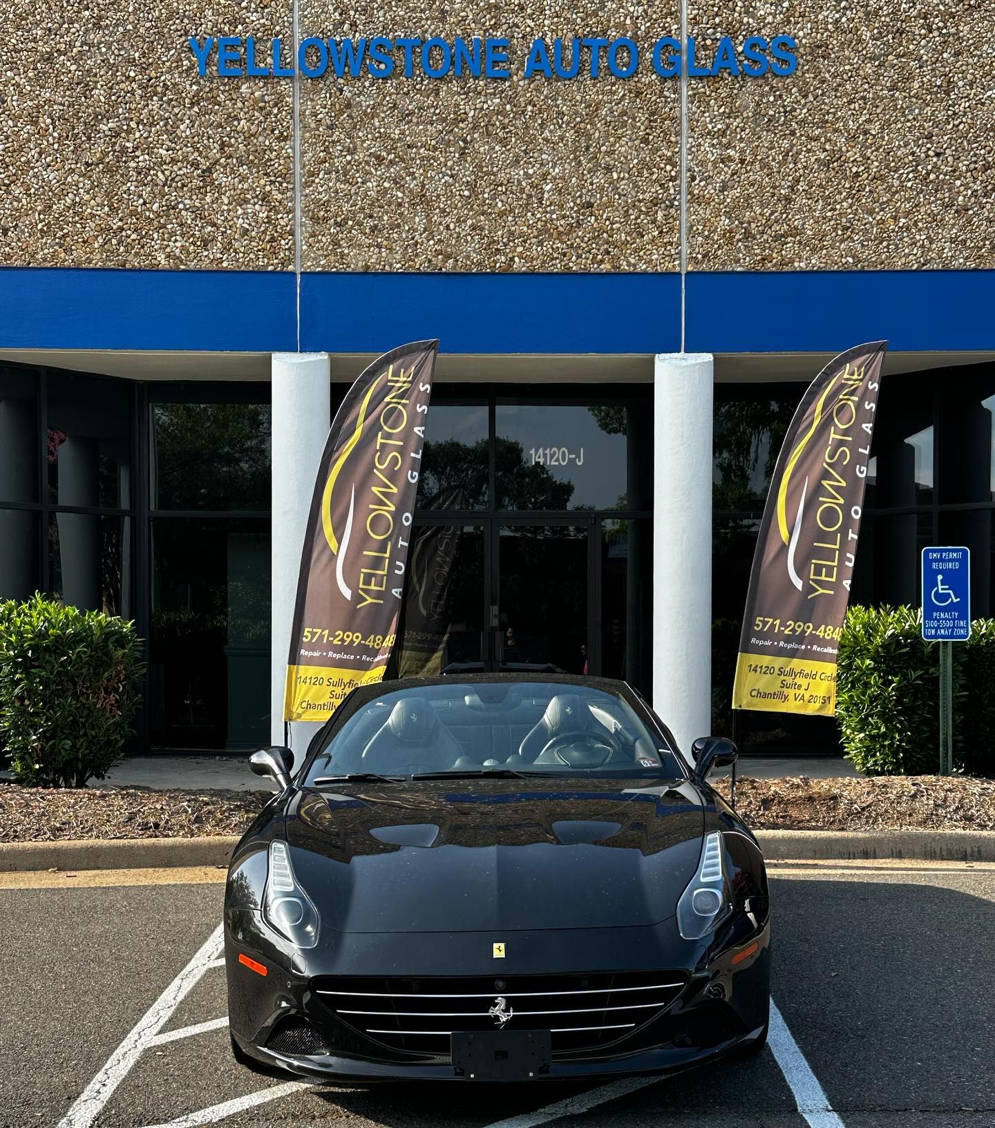 Ferrari Auto Glass Repair in Chantilly, VA