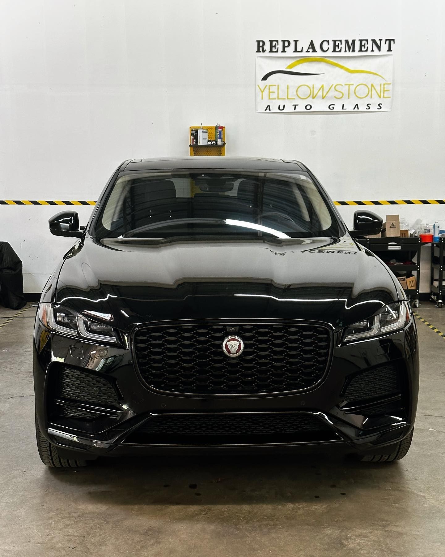 Jaguar Windshield Replacement in Chantilly, VA