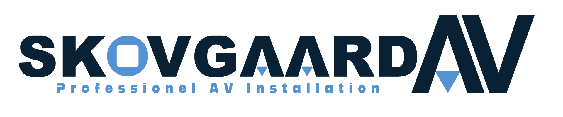 A logo for skovgaard av professional av installation