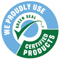 Green Seal Logo — Albany, NY — Vee’s Cleaning Service Inc.