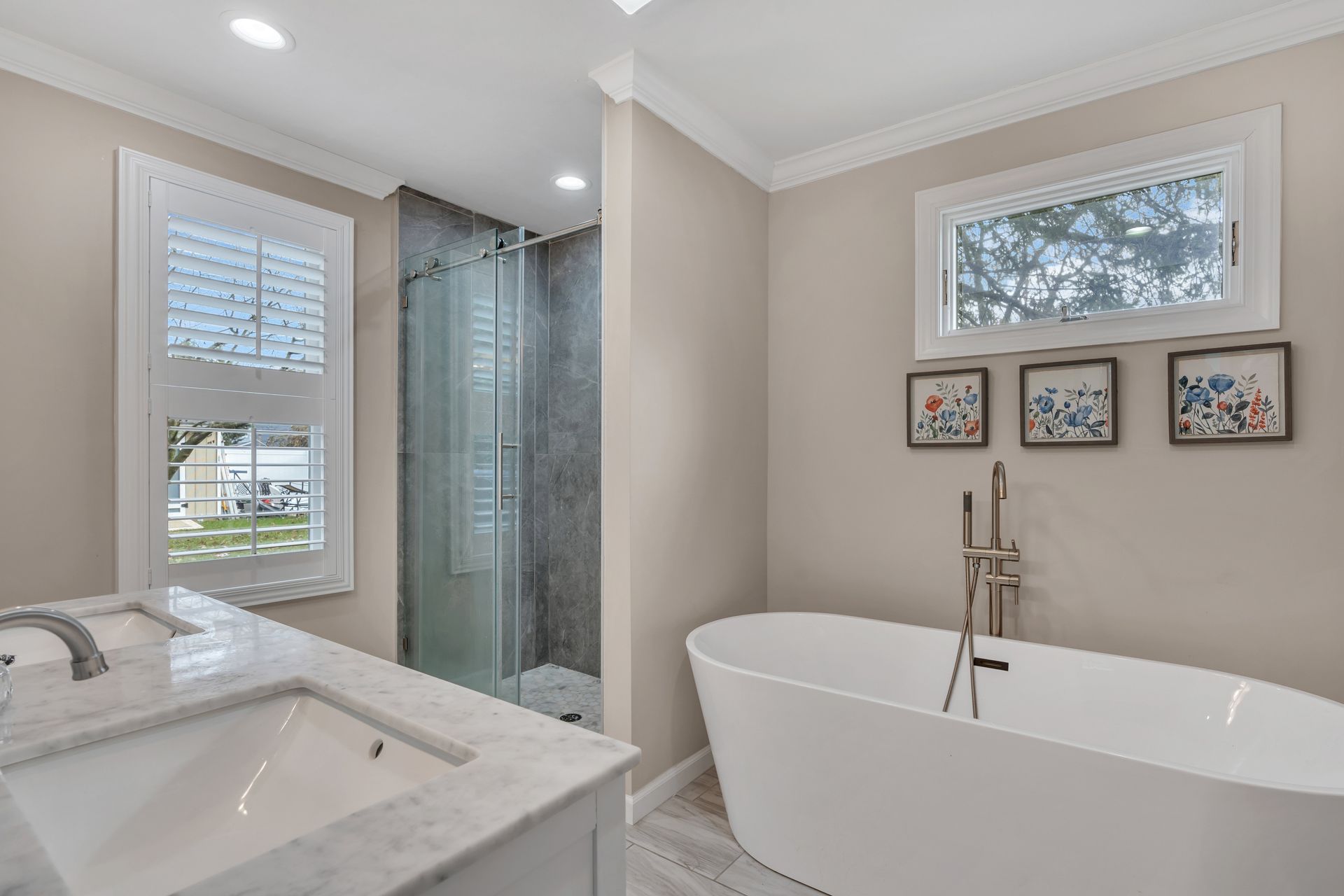 111 Poricy Bathroom — Rumson, NJ  — Gary Allen Industries 