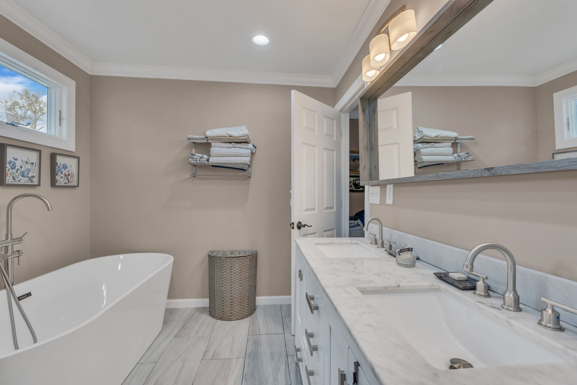 111 Poricy Bathroom — Rumson, NJ  — Gary Allen Industries 