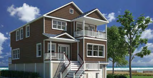 A House on Stilts on The Beach | Rumson, NJ | Gary Allen Industries