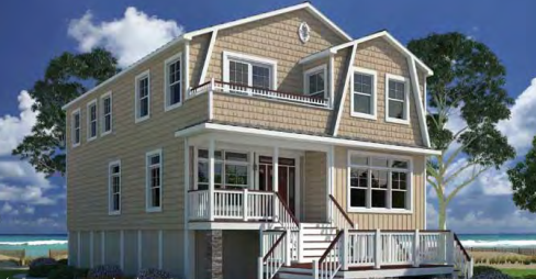 A House on Stilts on The Beach | Rumson, NJ | Gary Allen Industries